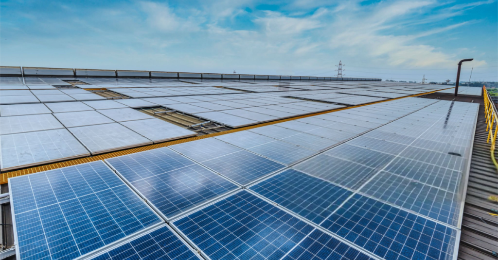 commercial solar panel installation